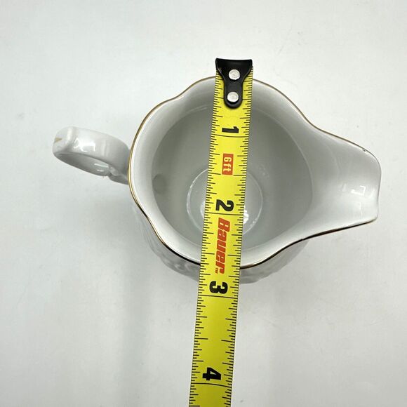 Royal Kent Poland Sugar Creamer Pink Floral Embossed Gold Trim - Picture 8 of 12